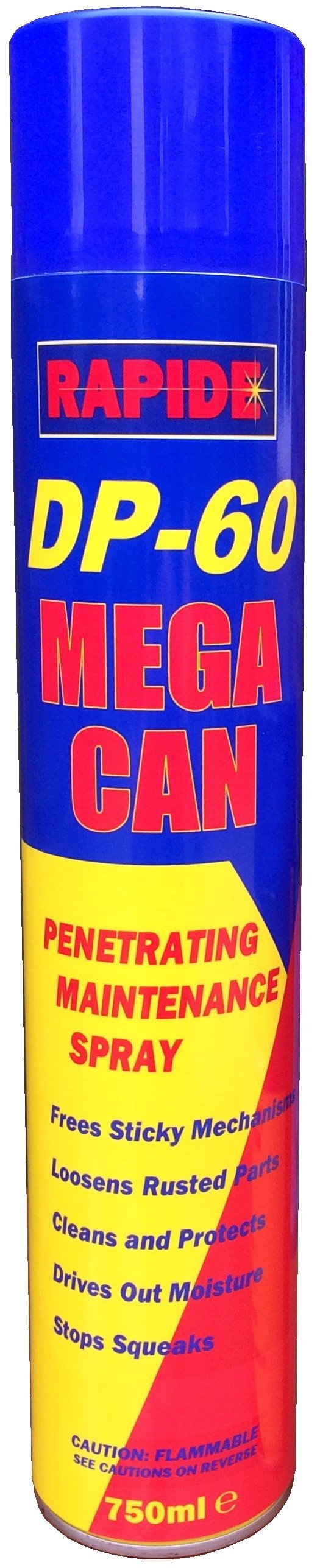 Rapide Mega Can DP-60 Penetrating Maintenance Spray 750ml 1702 A (Parcel Rate)
