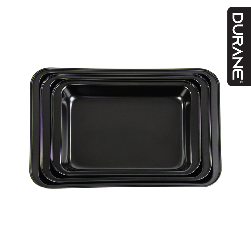 SQ Professional Oven Roasting Baking Tray Set of 3 Assorted Sizes P99179 / 3162 (Parcel Rate)