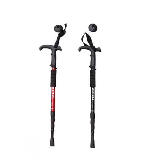 Aluminium Extendable Walking Hiking Stick 63 / 135 cm Assorted Colours 7279 (Parcel Rate)