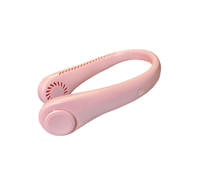 Electrical Neck Fan YX02 16.5 x 6.1 x 21.1cm USB Rechargeable Assorted Colours 7412 / SG9056 (Parcel Rate)