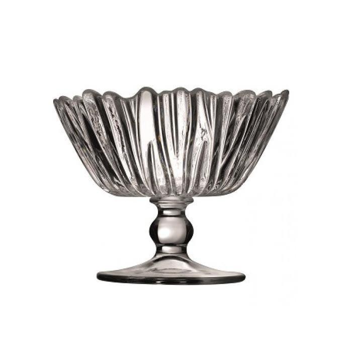 PB Aurora Glass Footed Candy Sweets Display Bowl 10.7 x 14cm 95833 (Parcel Plus Rate)