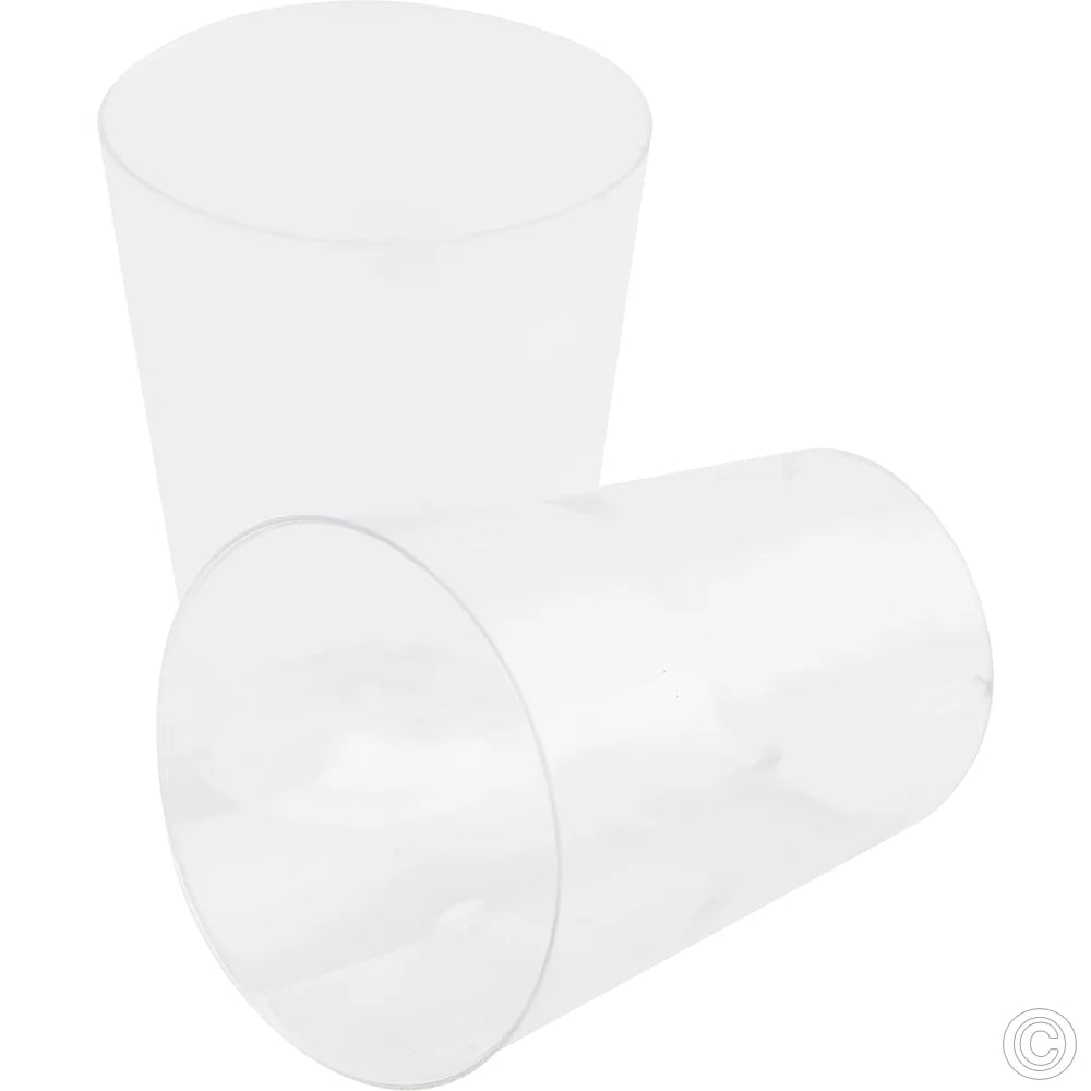 Reusable Plastic Shot Glasses 50ml Pack of 16 ST80577 (Parcel Rate)