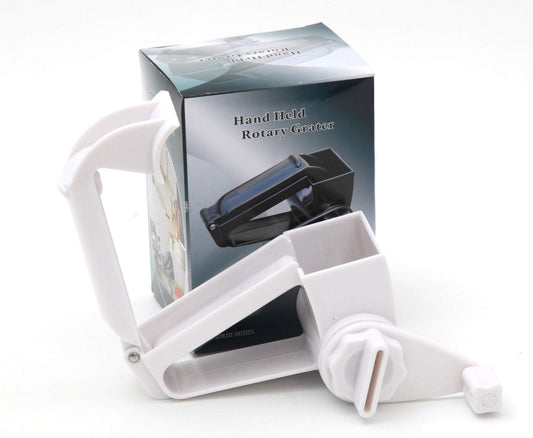 Plastic Hand Held Rotary Parmesan Cheese Grater 1882 (Parcel Rate)