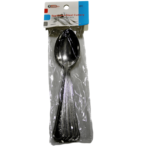 Metal Kitchen Table Spoons 17cm Pack of 12 7022 (Parcel Rate)