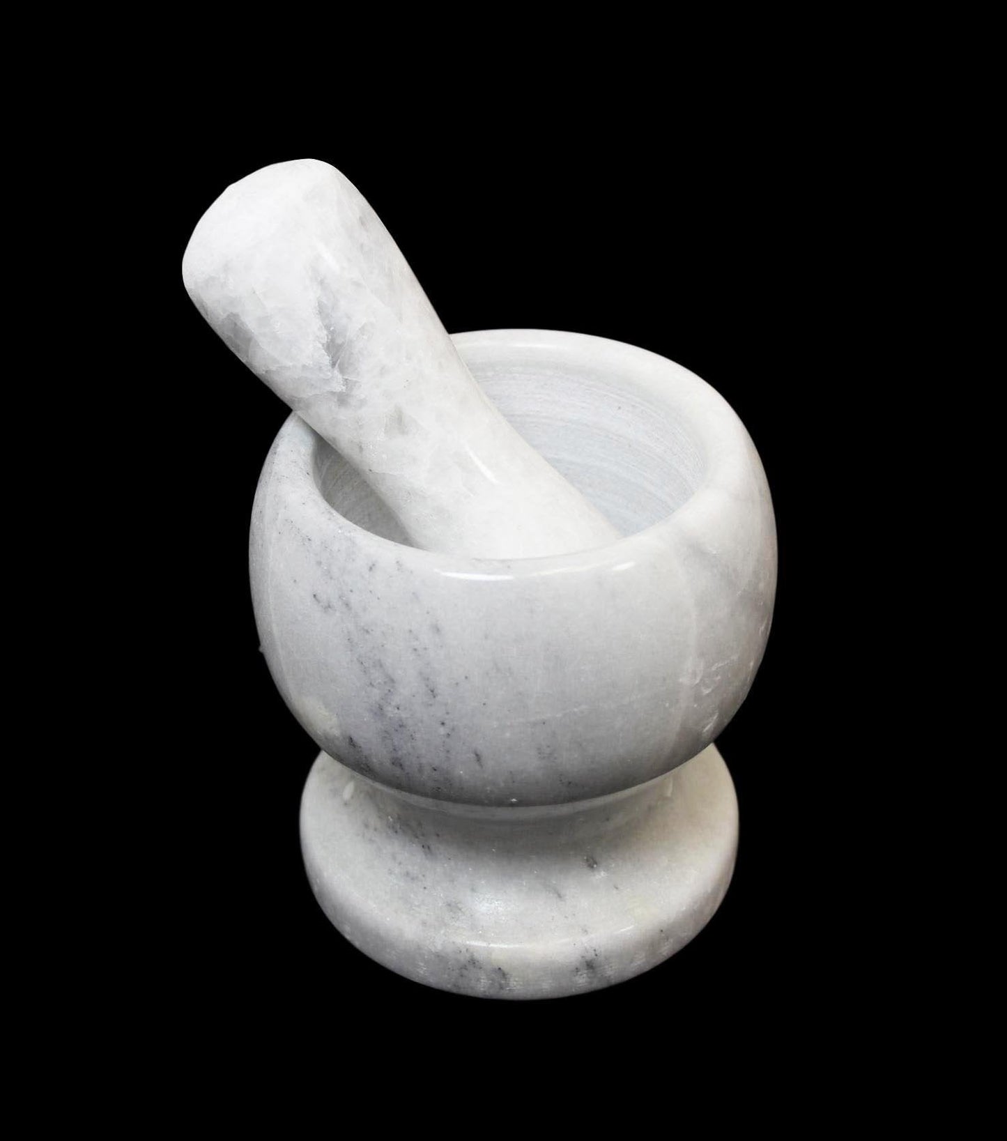 Spice Grinder Mortar and Pestle Crushing Bowl and Stick Assorted Colours 3675 (Parcel Rate)