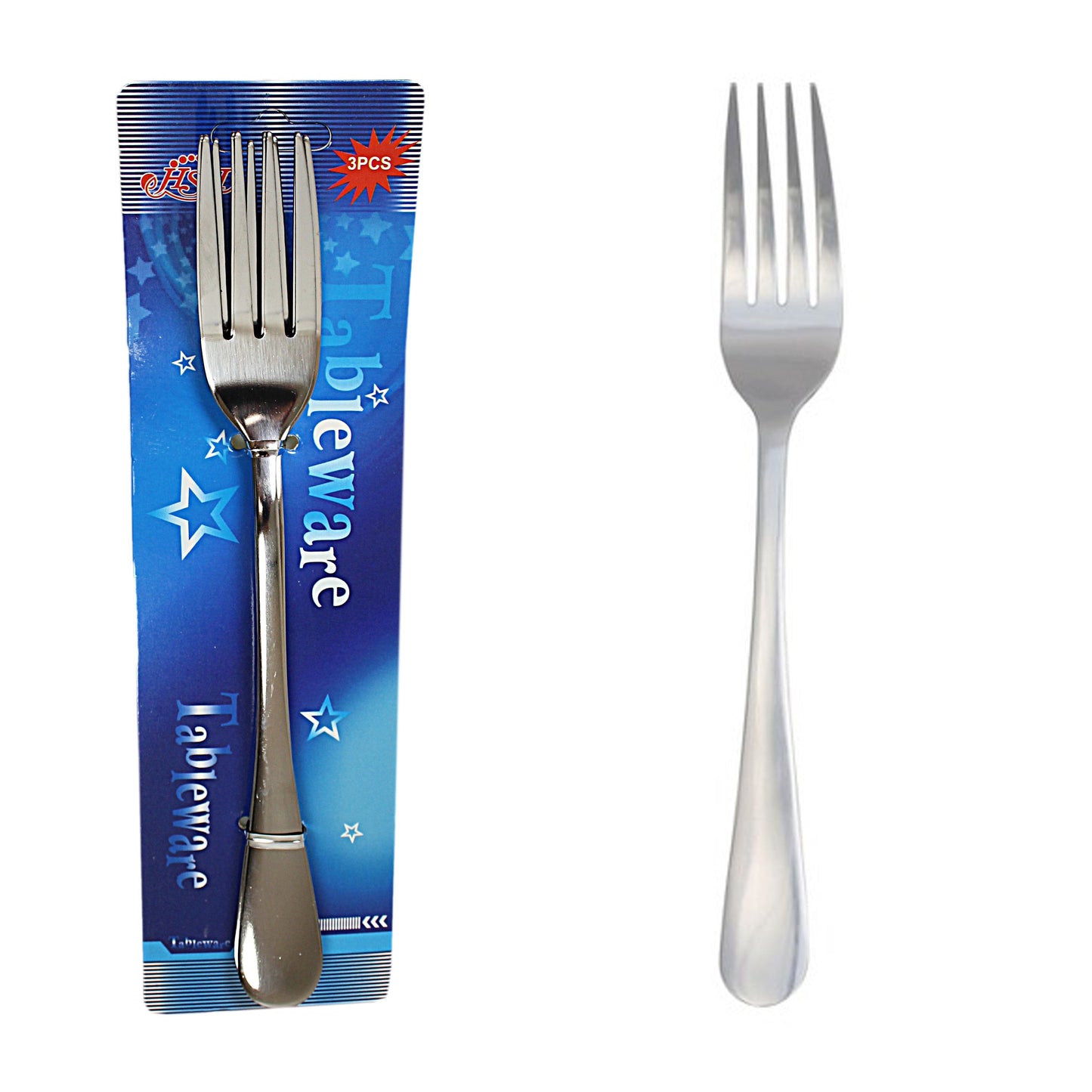 High Quality Steel Kitchen Forks Pack of 3 2743 (Large Letter Rate)