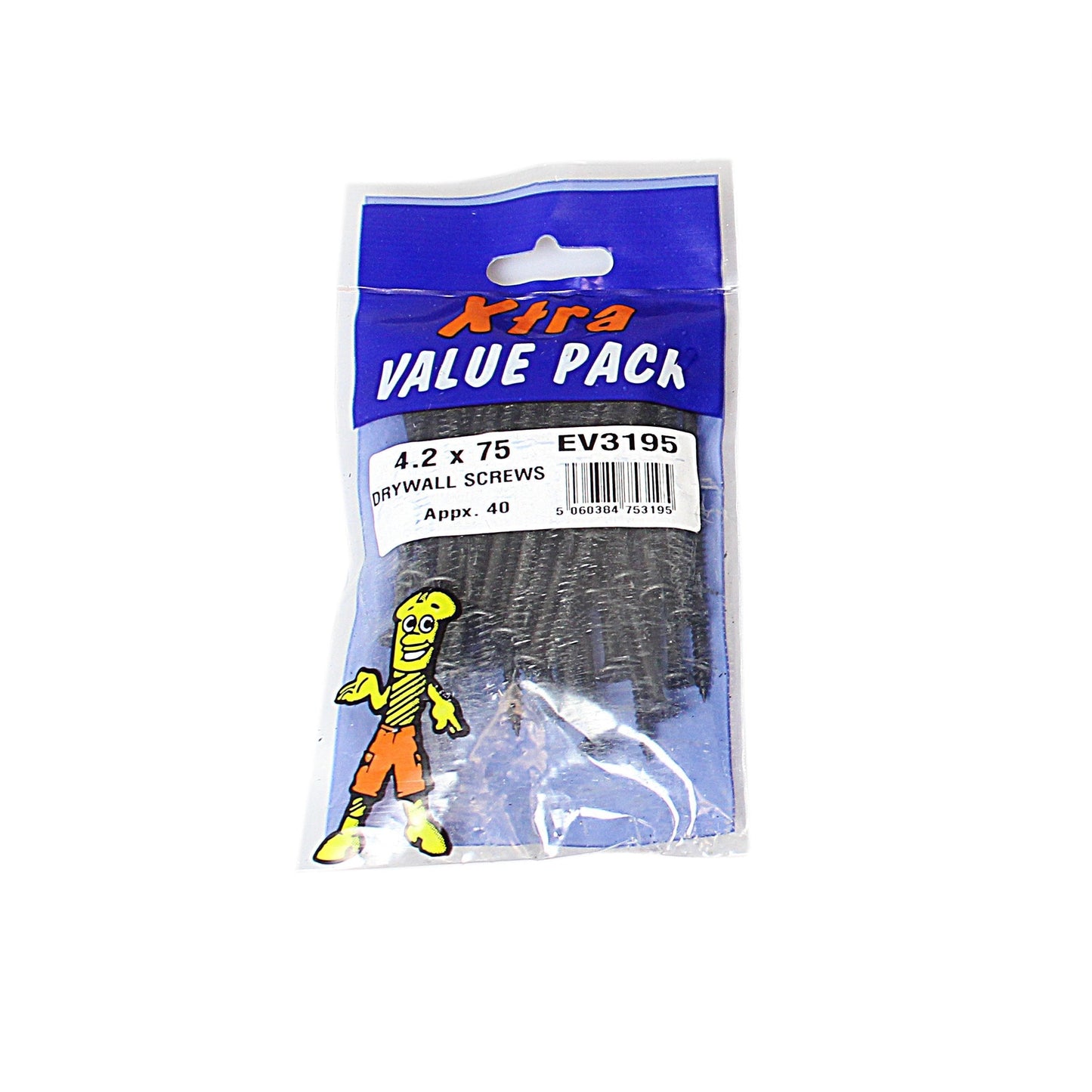 4.2 x 75 Dry Wall Screws Xtra Value 5319 Diy (Large Letter Rate)