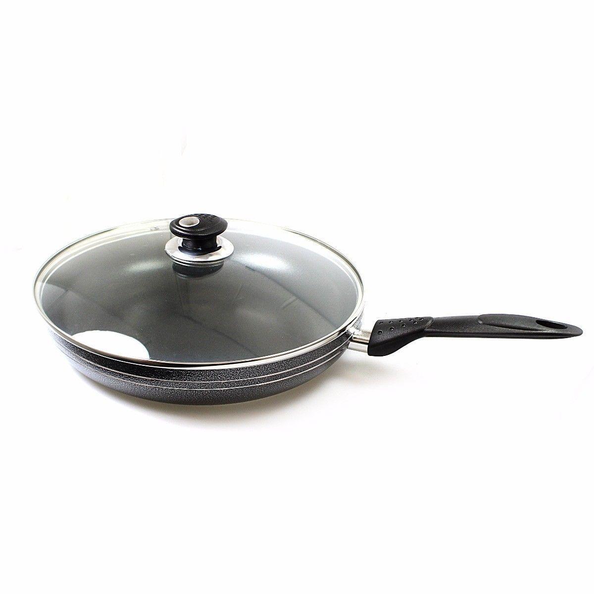 Una Non stick Frying Pan with Lid 30 cm 0241 / 2782 / 2762 A (Parcel Rate)