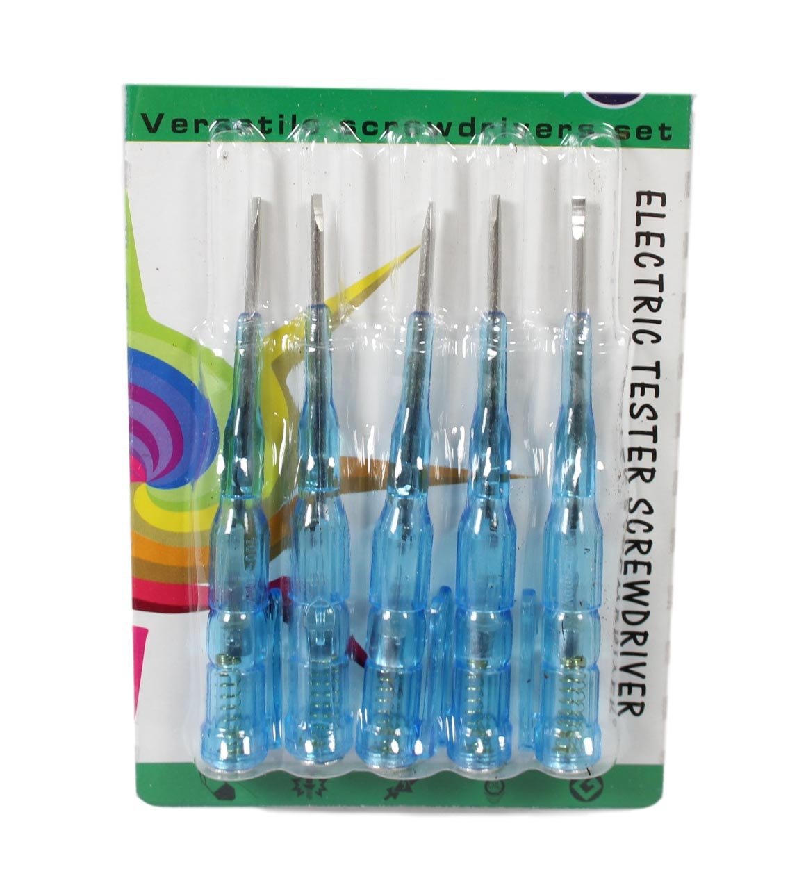 Electric Tester Screwdriver 14cm Pack of 5 5620