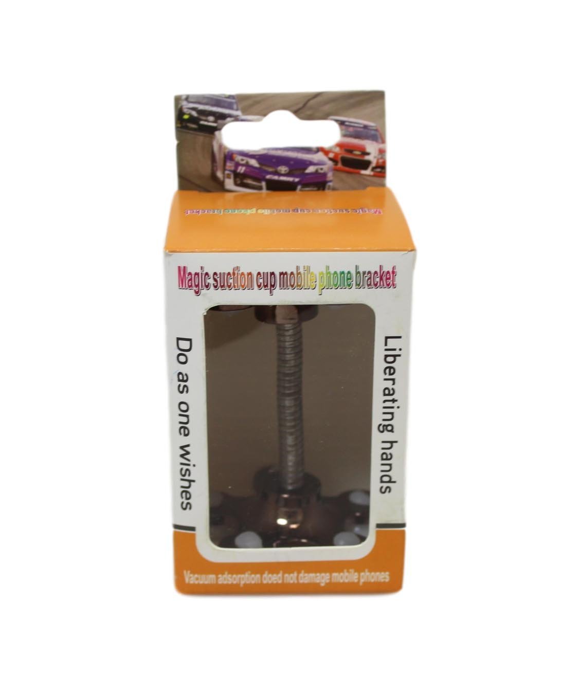 Suction Cup Mobile Phone Holder Stand 17cm Assorted Colours 6072 (Parcel Rate)