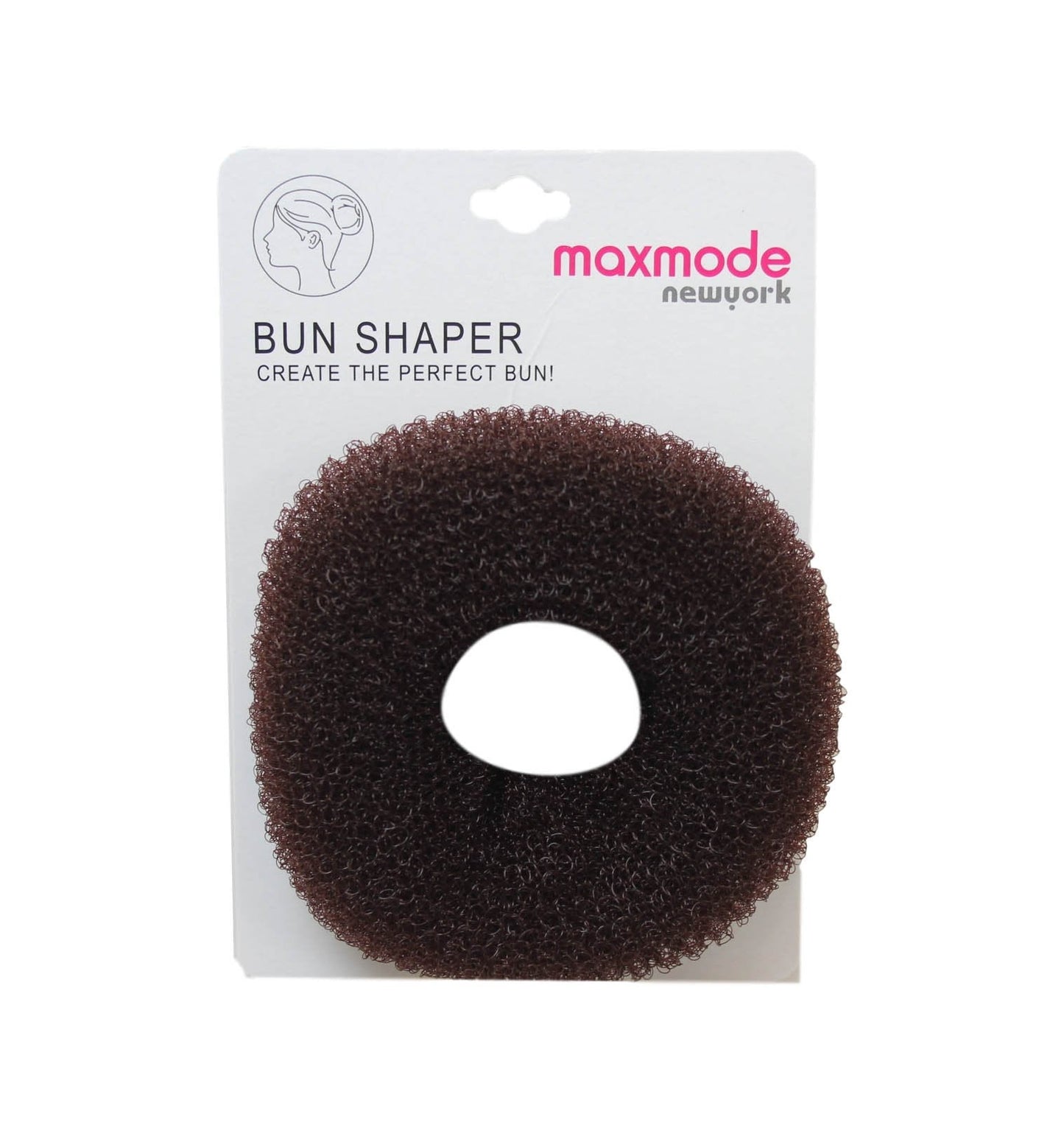 Mesh Hair Bun Styler Donut Former Ring 10cm Assorted Colours 6235 (Parcel Rate)