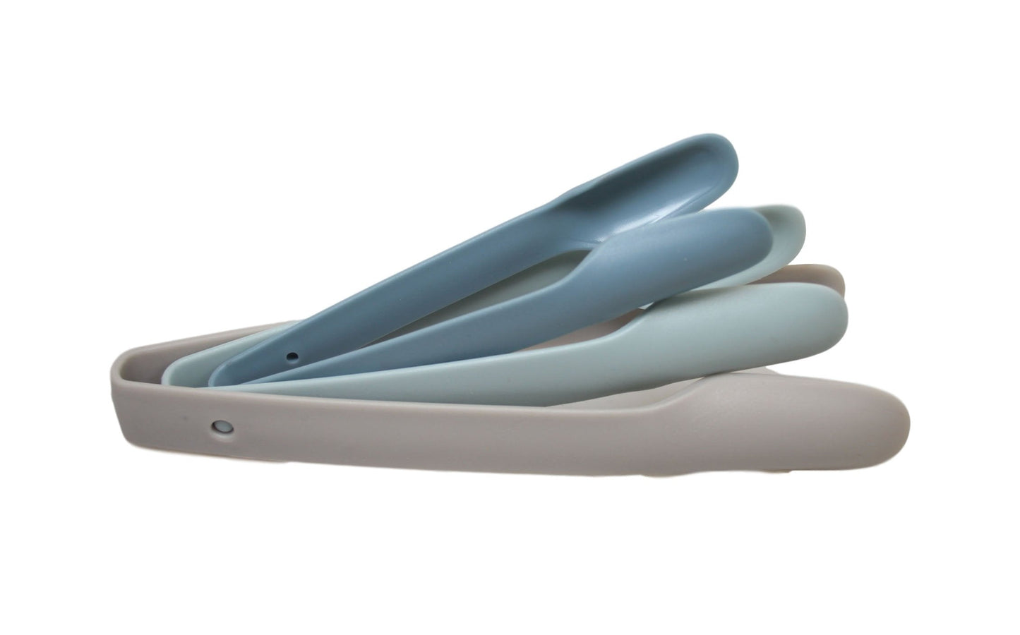 Plastic Kitchen BBQ Salad Food Serving Tongs Pack of 3 Assorted Colours 6415 A (Parcel Rate)