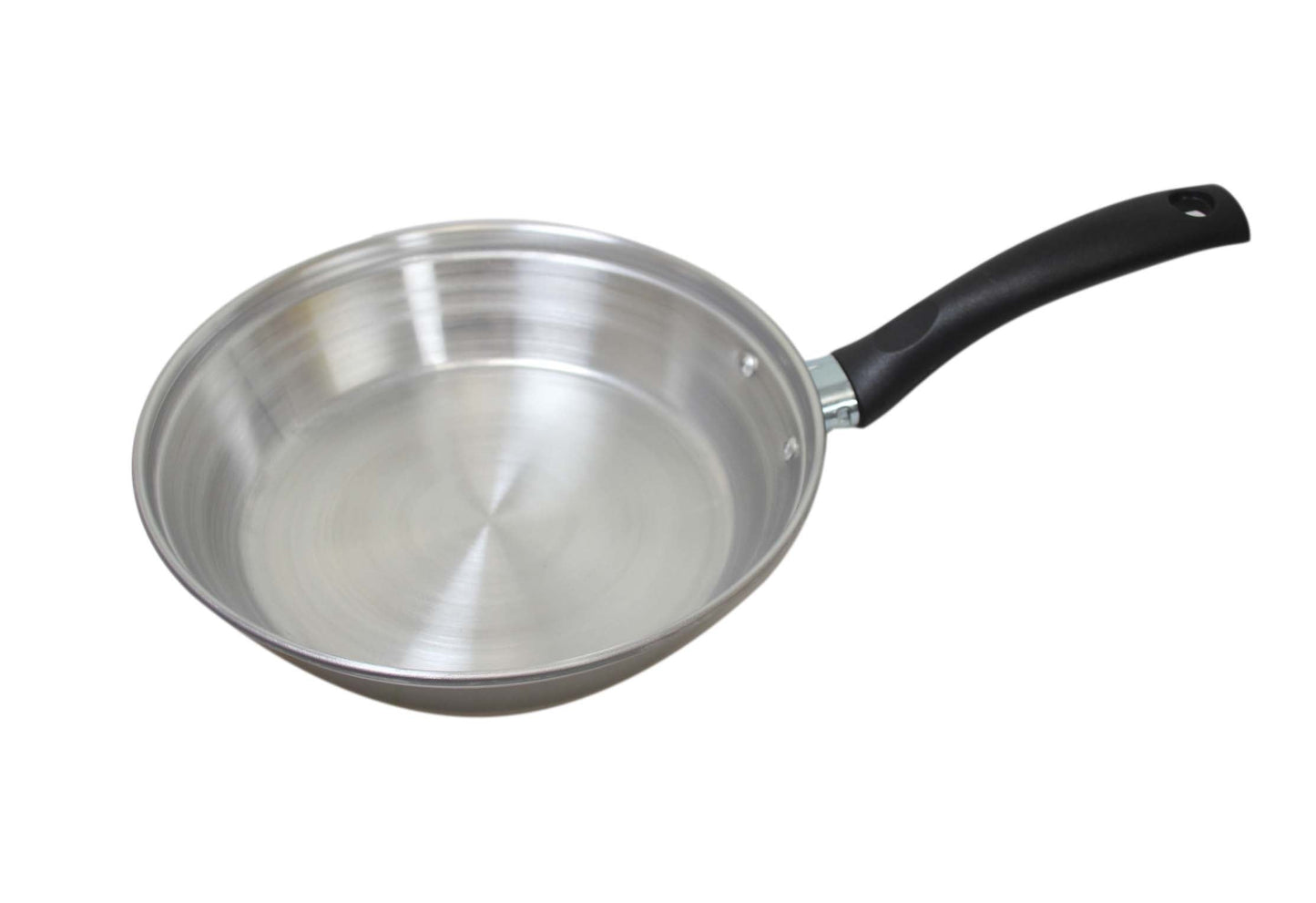 Non Stick Home Kitchen 2 Egg Poacher Pan 20cm With Long Safety Handle Egg Poacher 5.5cm 9103 A (Parcel Rate)