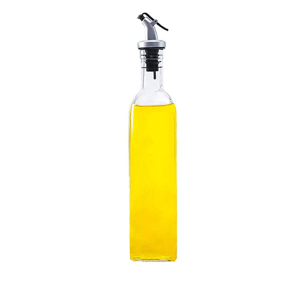 Kitchen Glass Seasoning Spice Oil Vinegar Bottle Set of 3 6663 (Parcel Plus Rate)