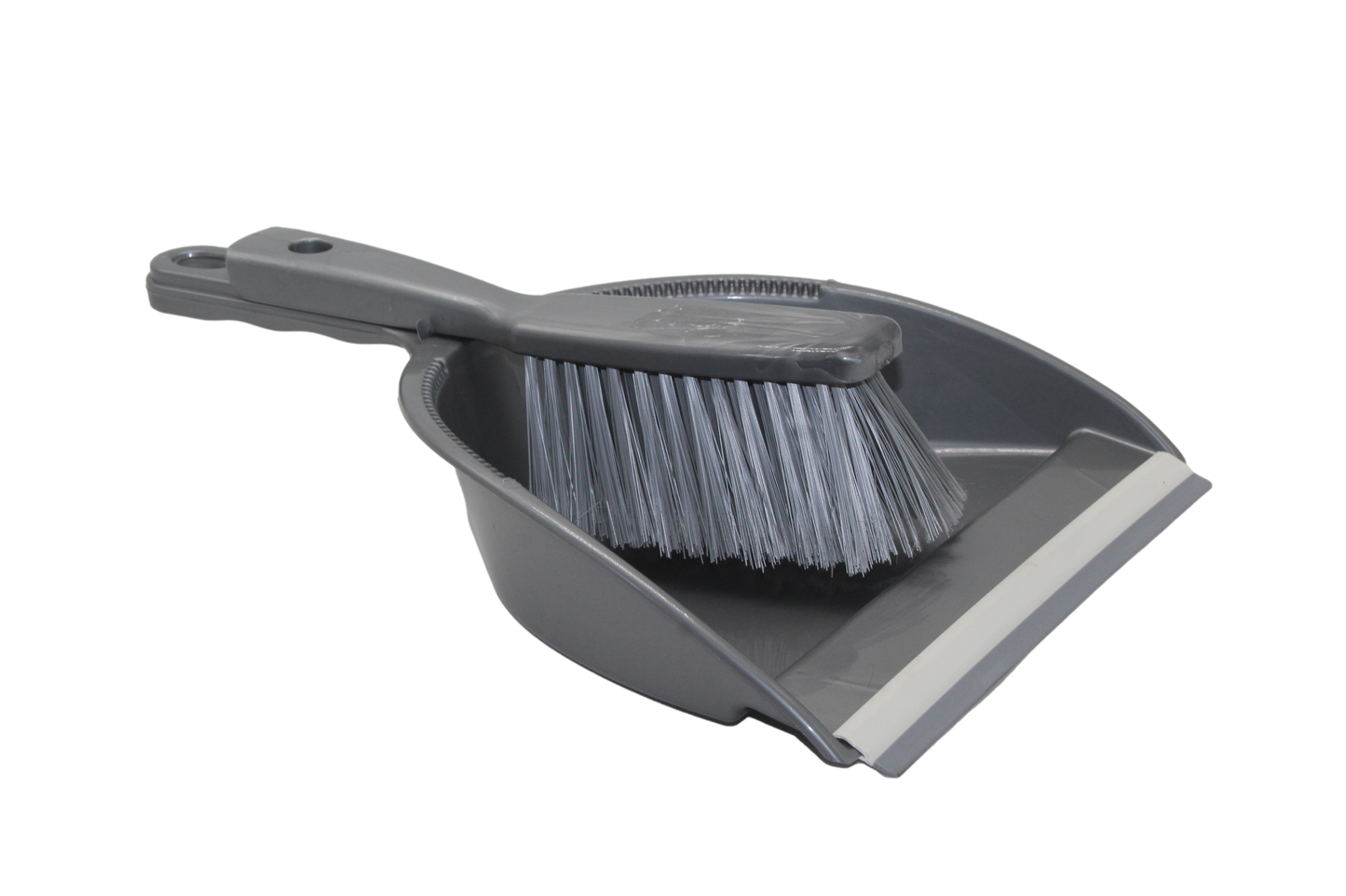 Dustpan And Brush Set Grey Home Cleaning ZP174 (Parcel Rate)p