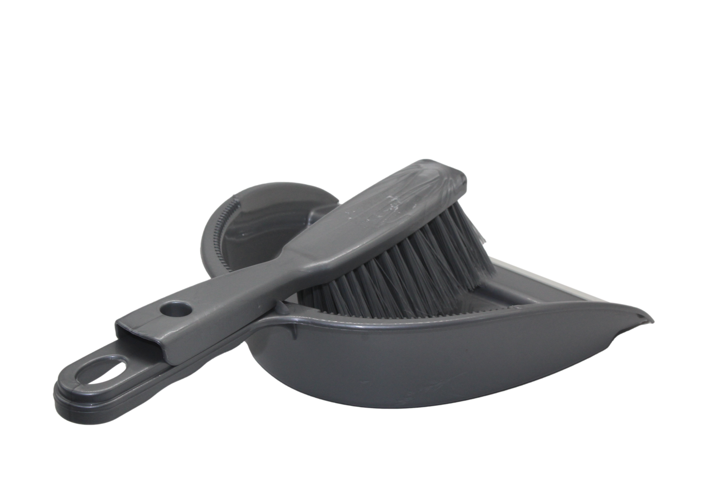 Dustpan And Brush Set Grey Home Cleaning ZP174 (Parcel Rate)p