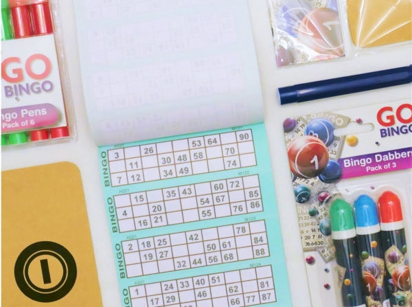 Go Paper Bingo Ticket Book 450 Tickets P2431 (Large Letter Rate)