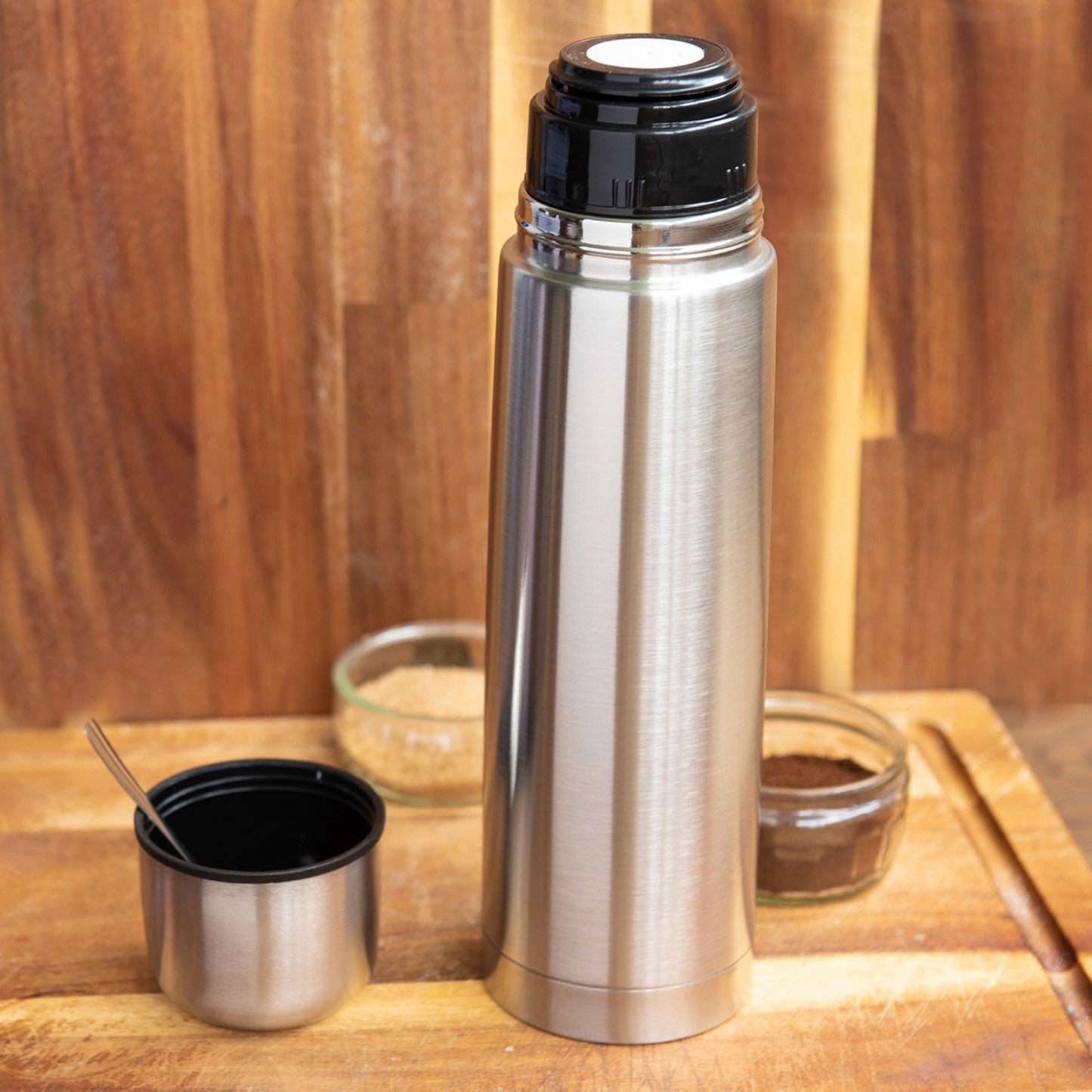 SQ Professional Stainless Steel Vacuum Thermos Flask 750 ml 4848 (Parcel Rate)
