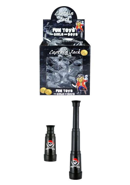Mini Pirate Captain Jack Telescopes 7-11 cm T48027