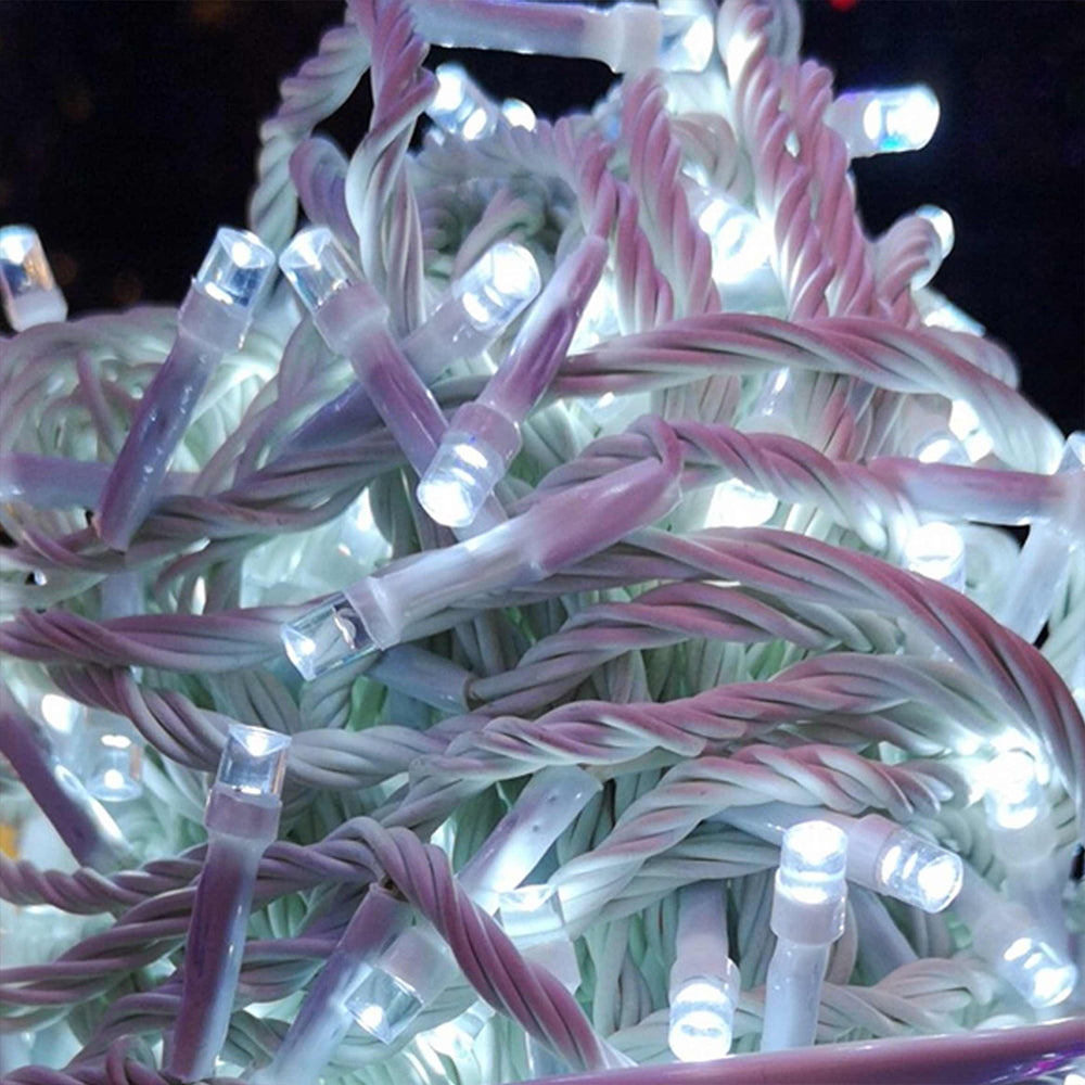 Durane LED Fairy Light String White Wire 25m 300 Bulbs White 10180