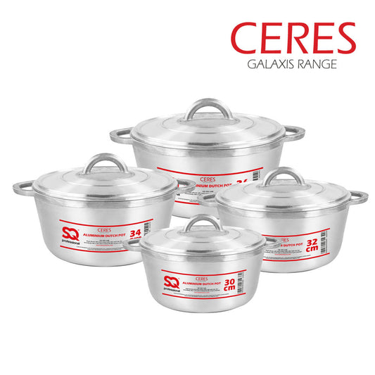 Galaxis Ceres Aluminium Dutch Pot Set of 4 1106