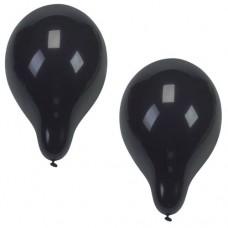 Papstar Black Birthday Party Balloons 10 Piece Party Pack 25cm 18983