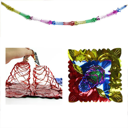 Festive Christmas Birthday Foil Garland Decoration Banner 2.3M 2731 (Large Letter Rate)