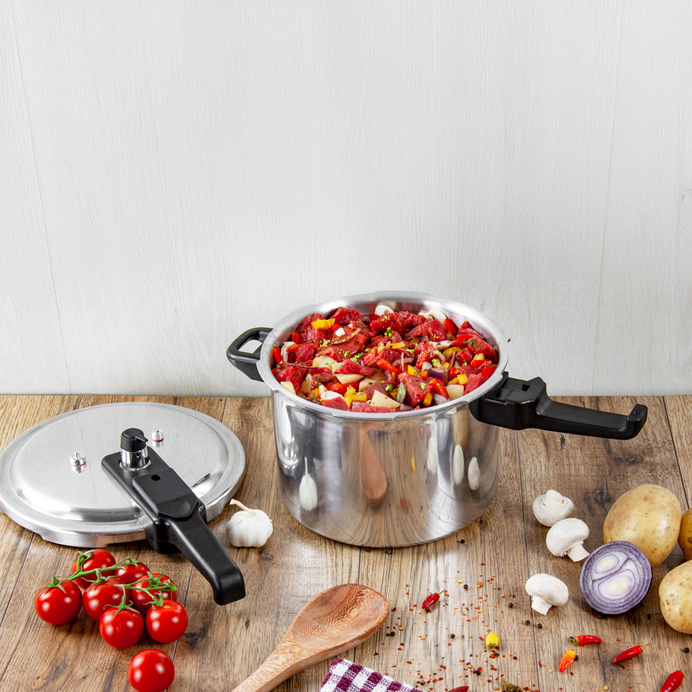 SQ Professional Aluminium Pressure Cooker 5 Litre 6734 (Big Parcel Rate)