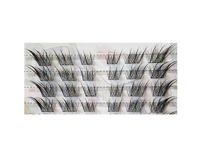 Aoyasiyue Fake False Individual Manga Style Cluster Eyelash Pieces 7922 (Large Letter Rate)