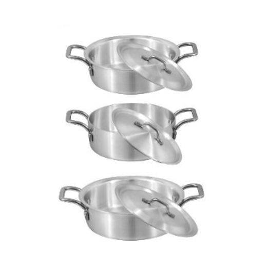 CUTE Metal Wire Handle Fish Pot Set of 3 Assorted Sizes 8 - 10 CUTEF10