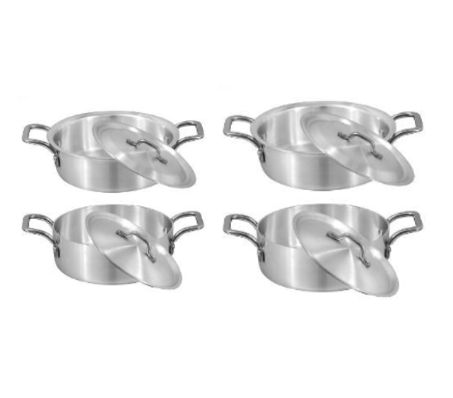 CUTE Metal Wire Handle Fish Pot Set of 4 Assorted Sizes 3 - 6 CUTEF6