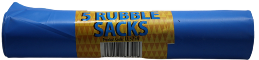 Rubble Sacks Roll of 5 50 x 75 cm LL5754