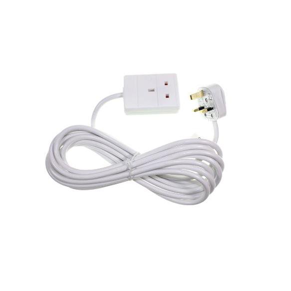 1 Gang Standard Extension Lead 5 Metre  PIF2046/ext1019ged A (Parcel Rate)