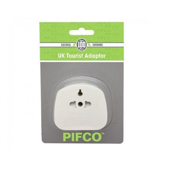 Pifco UK Tourist Travel Adaptor Plug PIF2039 A (Large Letter Rate)