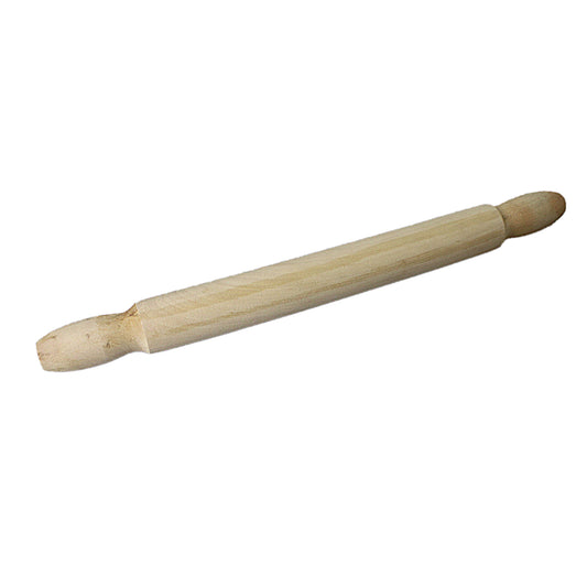 Wooden Rolling Pin Stick Ideal For Baking And Rolling ChapattisL 42cm W 3cm 0304 (Parcel Rate)