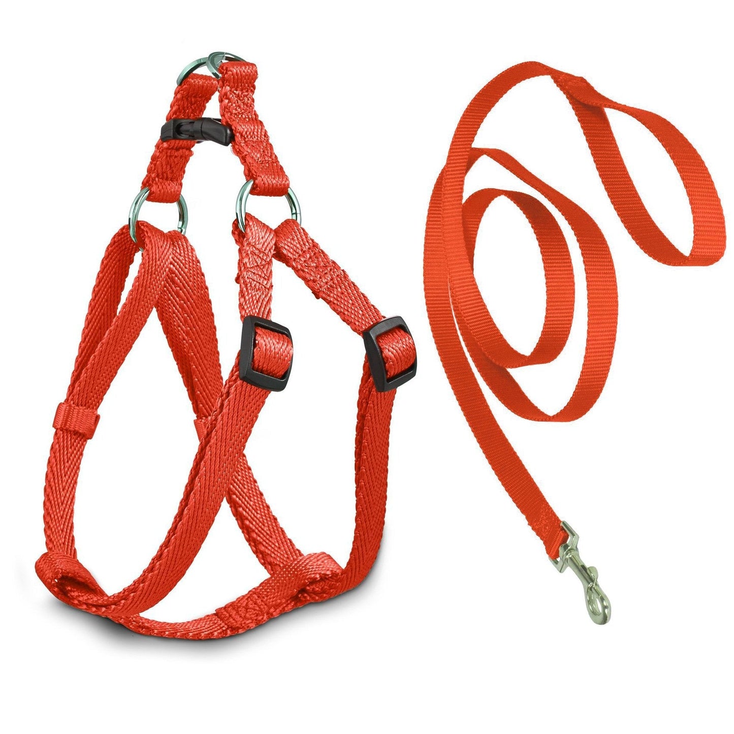 Pet Dog Leash with Harass Assorted Colours 0040 (Parcel Rate)