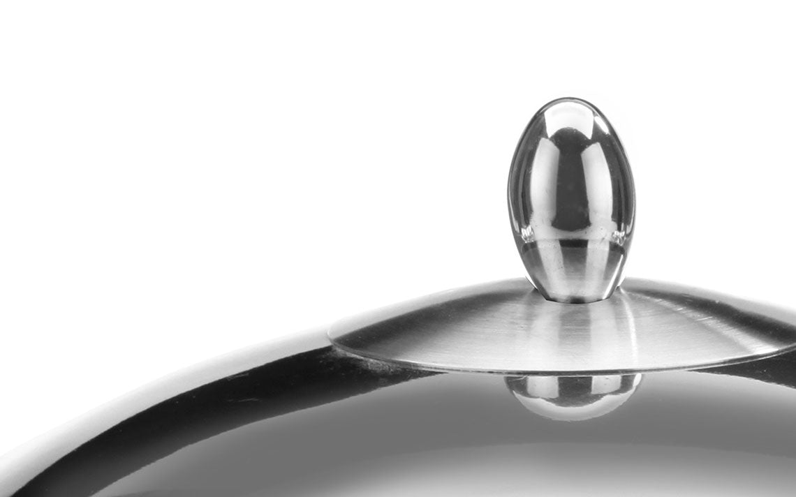 SQ Professional Lustro Stainless Steel Imperiale Casserole Set of 6 7991 (Big Parcel Rate)