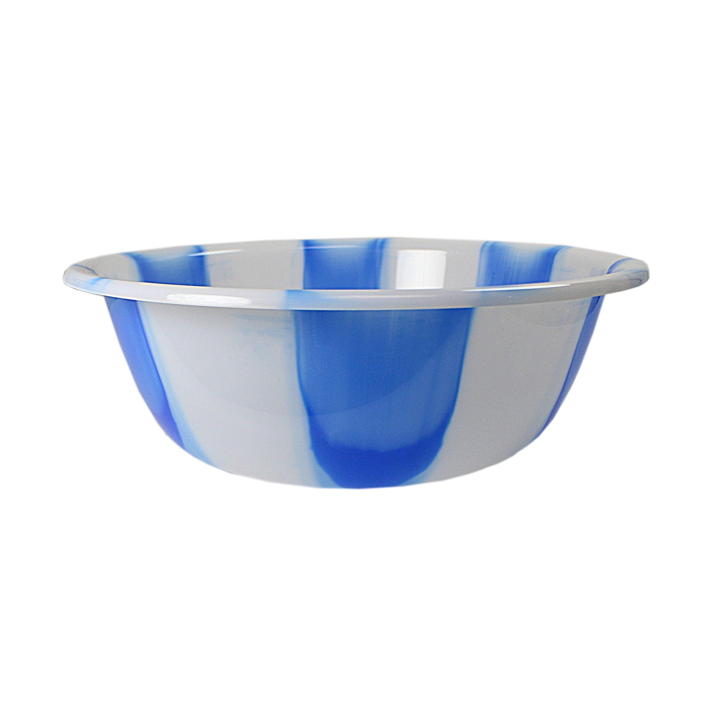 Tie Dye Print Plastic Kitchen Bowl Small 28 cm Assorted Colours 3064 (Parcel Rate)