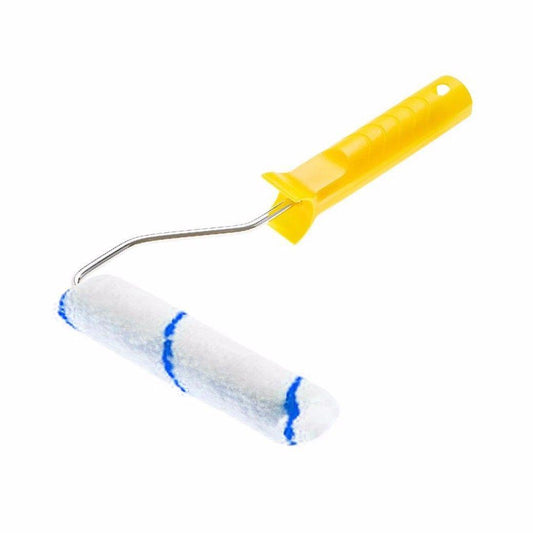 Household Paint Roller Brush Multipurpose Use Plastic Handle Roller With Brush 0903 (Parcel Rate)