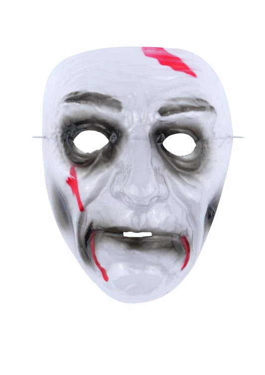 Halloween Face Mask Clear V21226 (Parcel Rate)