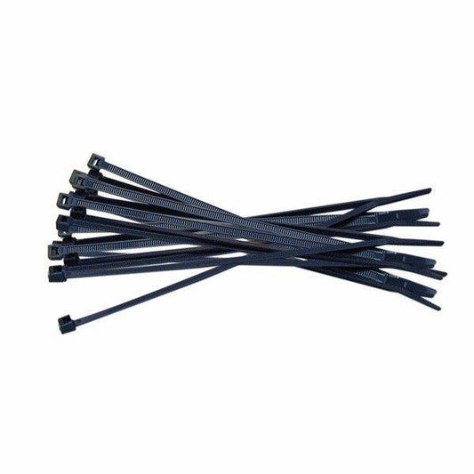 Value Pack Cable Ties 300 mm Black Pack of 12 0204 A (Large Letter Rate)