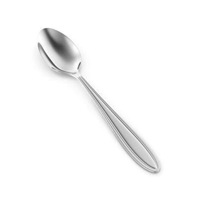 Stainless Steel Kitchen Tea Spoons 15 x 3.3 cm Pack of 6 4049 A (Parcel Rate)