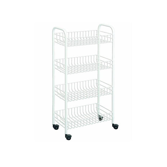 Metal 4 Tier Fruit And Vegetable Kitchen Storage Rack 72 cm 4646 (Big Parcel Rate)