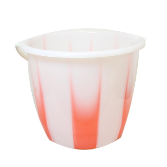 Tie Dye Plastic Water Bucket Indoor Outdoor Washing Up Bucket 13.5 Litre 5866 (Parcel Rate)
