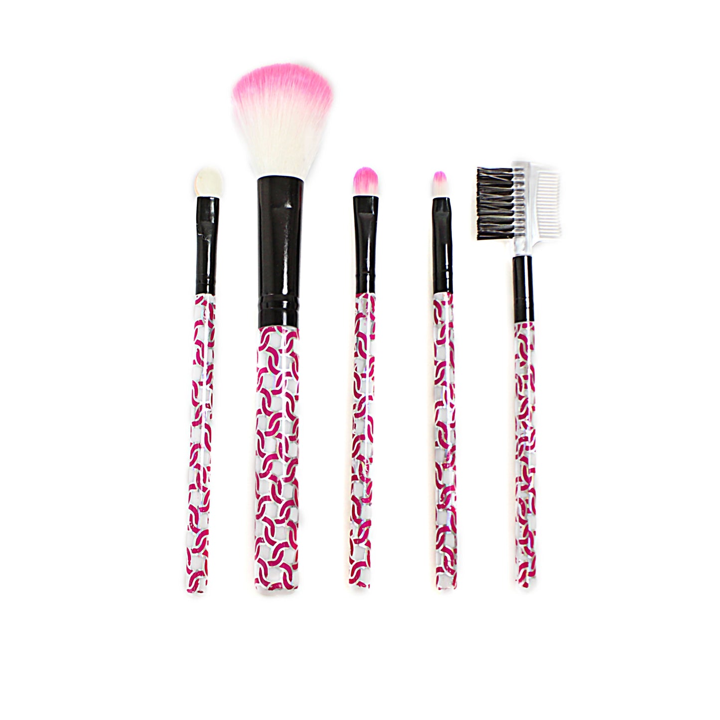 Makeup Cosmetic Brush Set 5 Piece Assorted Designs 2236 (Parcel Rate)