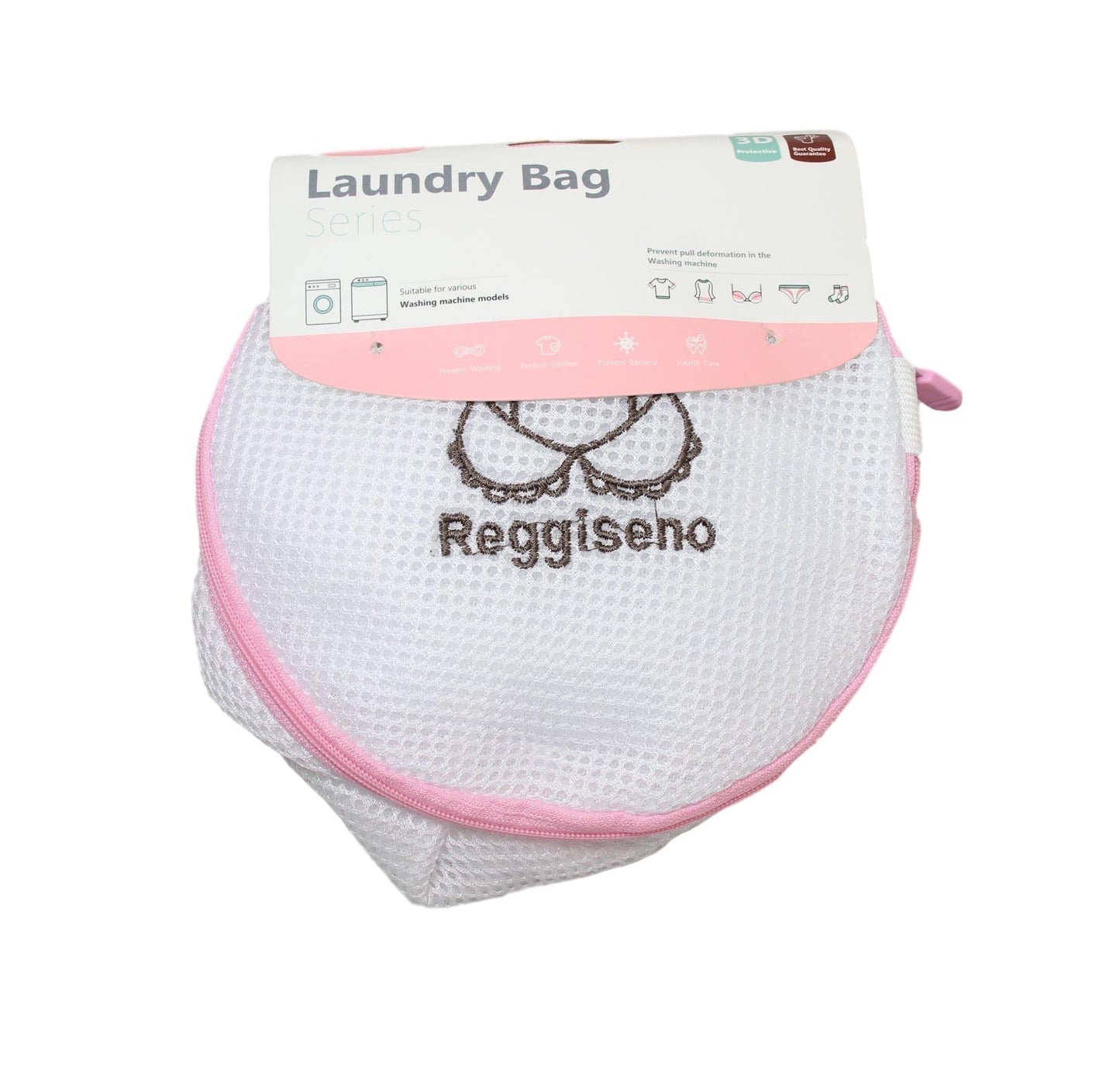 Fabric High Quality Laundry Bag Small Underwear Mesh Travel Bag 18cm x 18cm 6313 (Large Letter Rate)