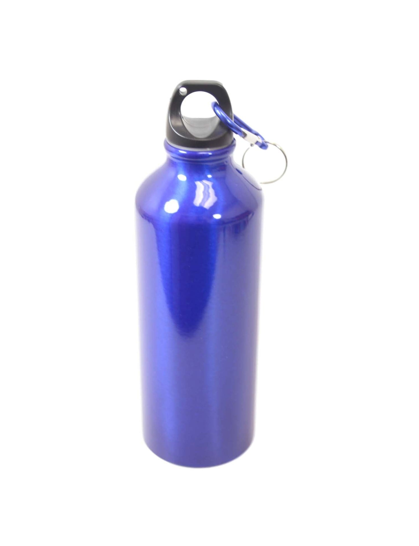 Metal Gym Sports Water Drinking Bottle 18 x 6.5 cm Assorted Colours 6485 A (Parcel Rate)