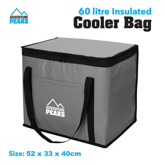 Cooler Bag 60L 52 x 33 x 40 cm Grey 6635 (Parcel Rate)