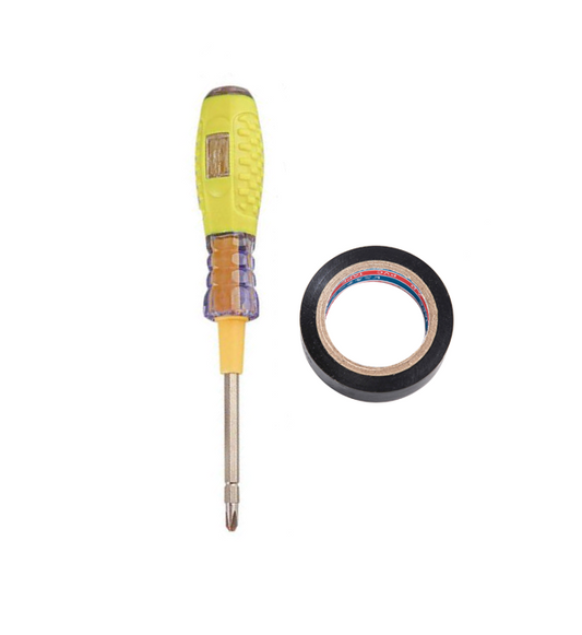 Electrical Voltage Tester Screwdriver with PVC Tape 15 cm 6927 (Parcel Rate)