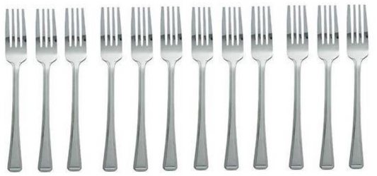 Metal Kitchen Forks Pack of 12 17 cm 7023 (Parcel Rate)